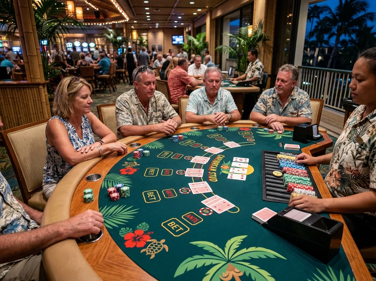 Caribbean stud poker